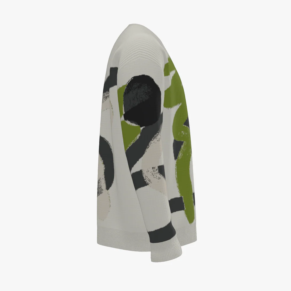 Men's Oversized Crew Neck Pullover