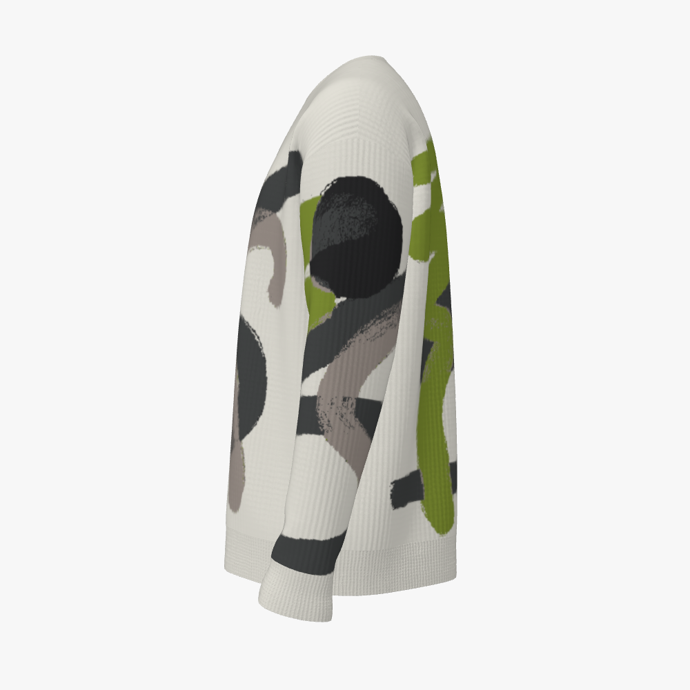 Men's Oversized Crew Neck Pullover